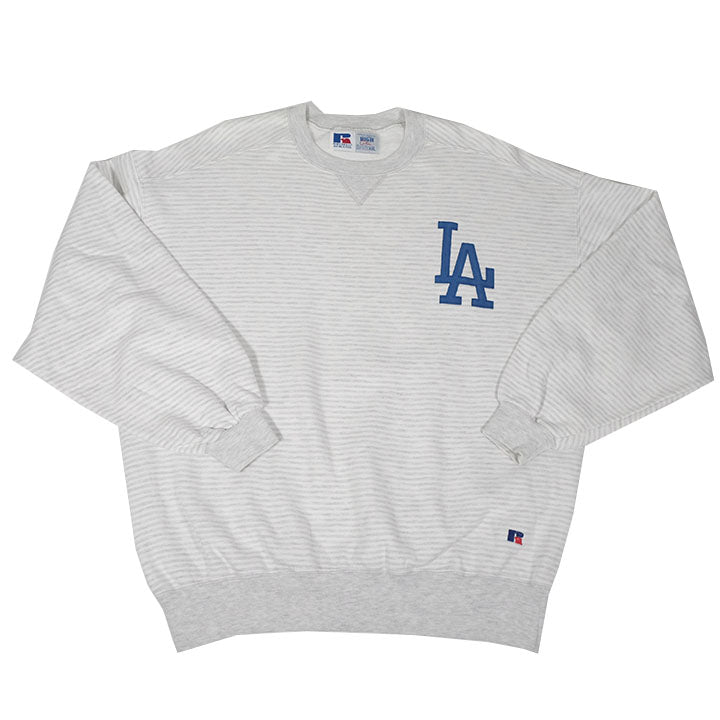 Dodgers crew clearance neck sweater