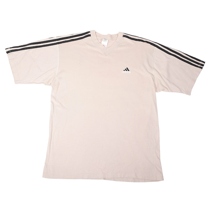 Vintage Adidas Stripe T-Shirt - M/L