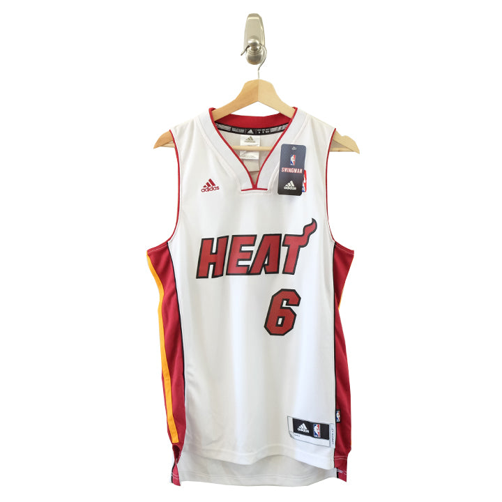 LeBron James Miami Heat Adidas Swingman NBA Jersey Mens Sz XL