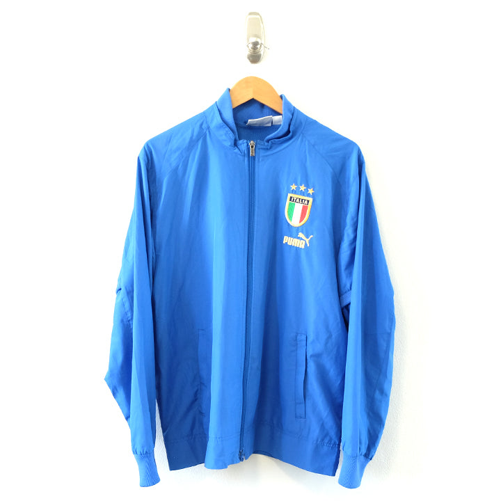 Vintage Italia Football Track Jacket - L