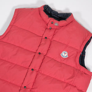 Vintage 80s Moncler Grenoble Puffer Down Made In France Vest/Gilet - L