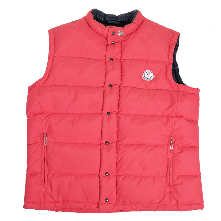 Vintage 80s Moncler Grenoble Puffer Down Made In France Vest/Gilet - L