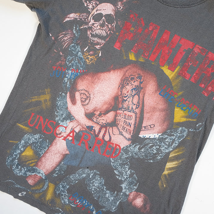Stitch - Pantera Single Steep All S Store Rare – T-Shirt Print Over Vintage