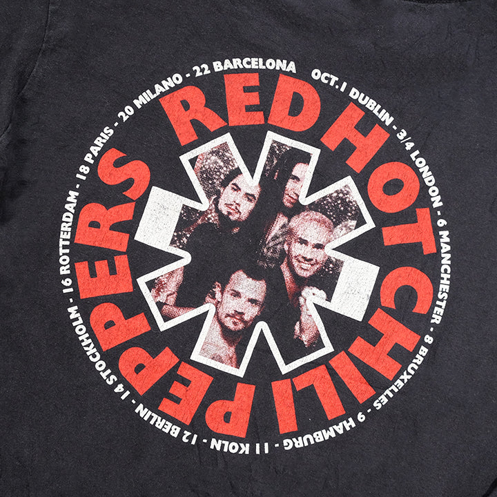 Vintage RARE 1995 Red Hot Chilli Peppers One Hot Minute Euro Tour T-Sh ...